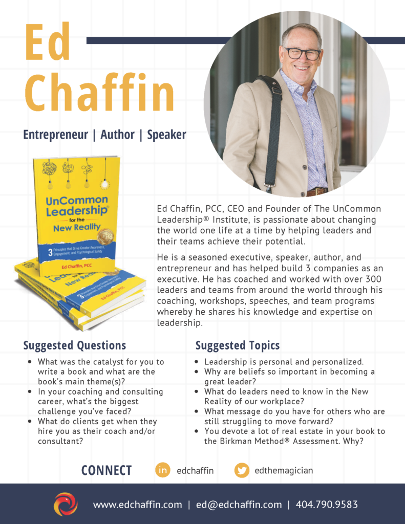 Ed Chaffin's Speaker Resource Podcast Page