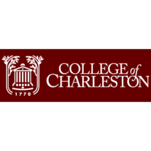 white and red logo of college of charleston, one of Ed Chaffin's Certifications